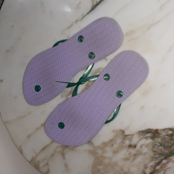 Havaianas "Lilac Passage" Slim Flip Flops - Picture 7 of 7
